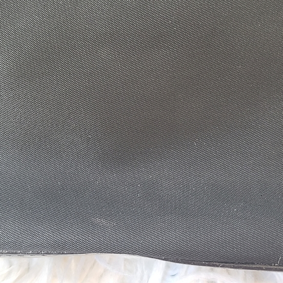 Prada Tessuto Spazzole Pochette Black Great Condition- Authentic - Picture 15 of 16